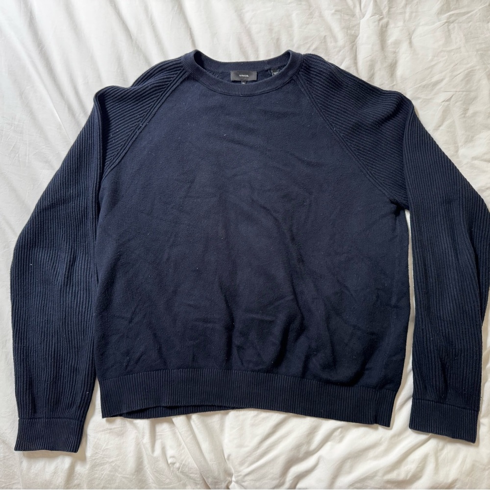 Vince Men's Navy Sweater